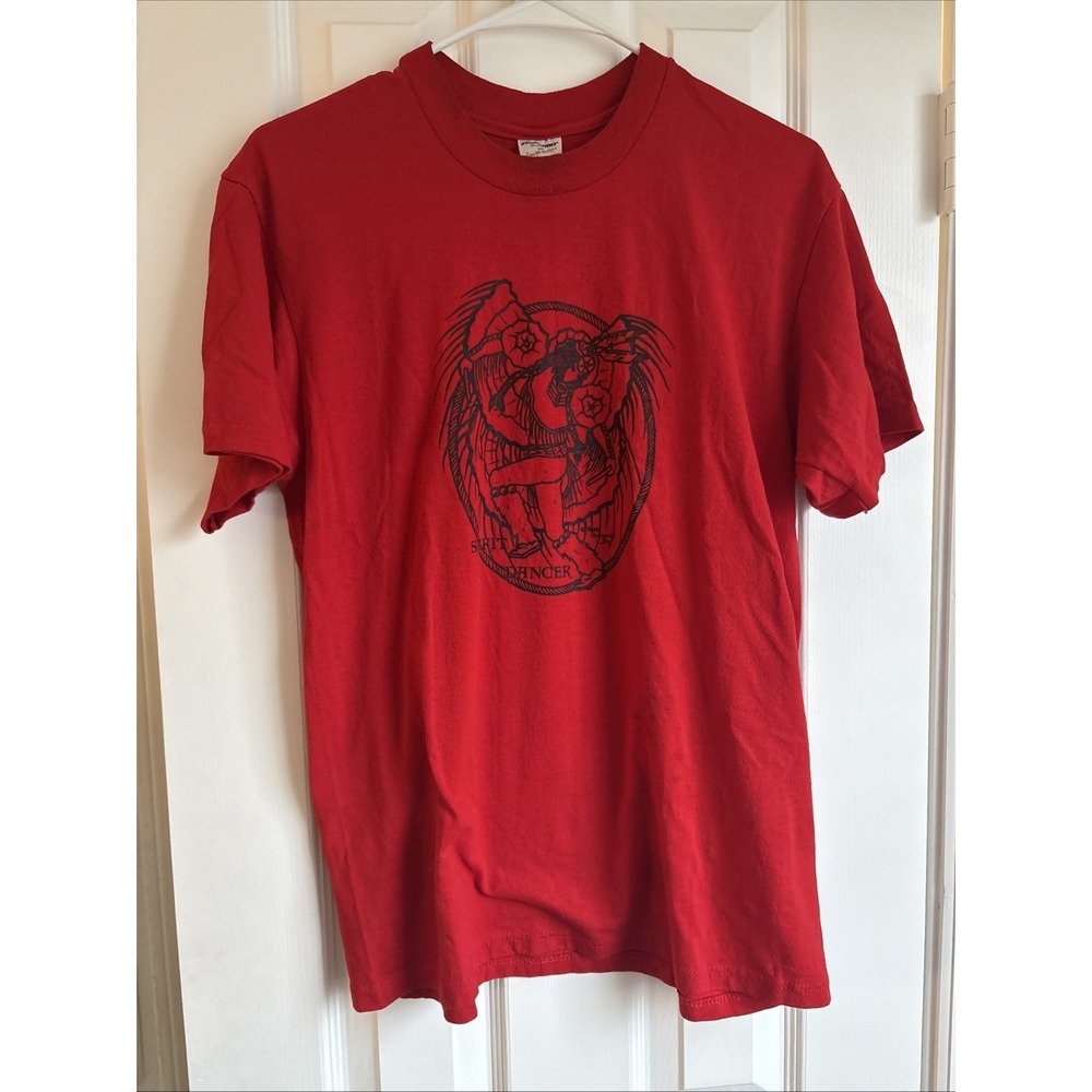 Vintage‎ 1998 Native American U.S.A. Spirit Dancer T-shirt Tee XL Single Stitch